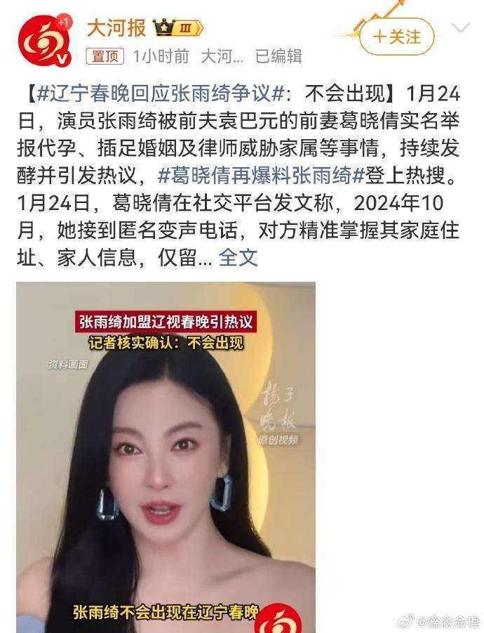 张雨绮相关争议事件